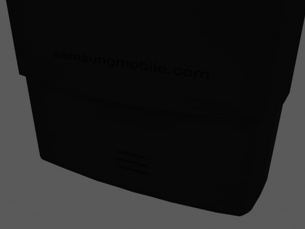 3d samsung e900 phone - Samsung E900 Mobile Phone by CJL3D
